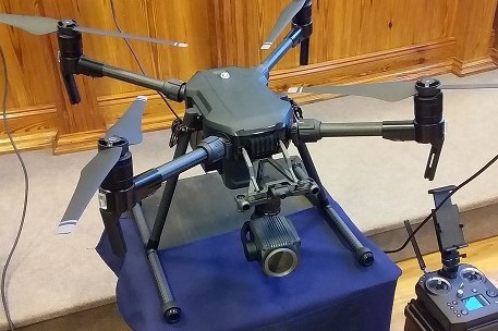 dron policia