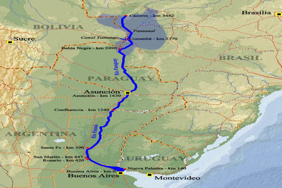 hidrovia rio uruguay