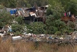 Contaminación en arroyo Carrasco