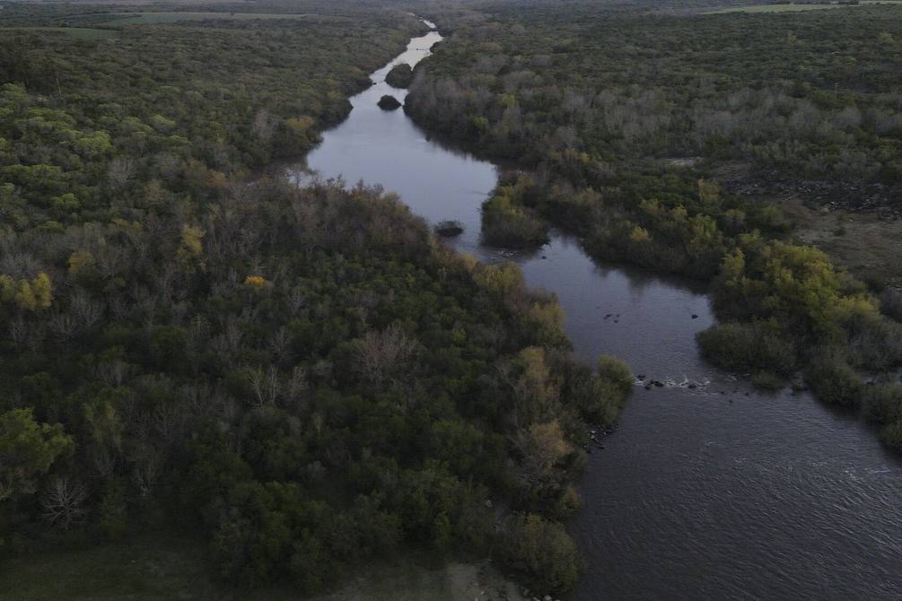 Vista del río Santa Lucía