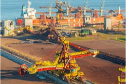 carga de minerales en Uruguay