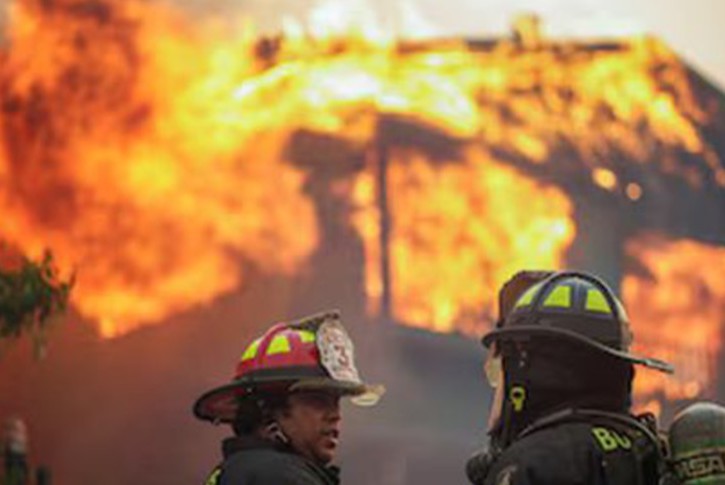 Devastadores incendios