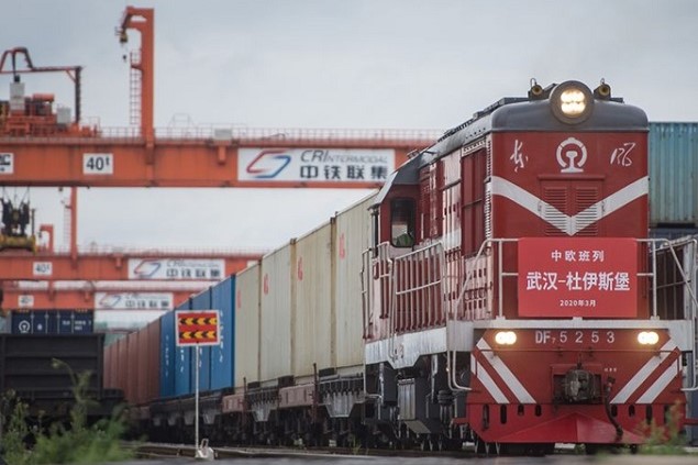 tren de carga de china