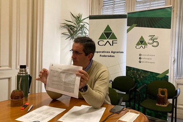 Pablo Perdomo presidente CAF CAF