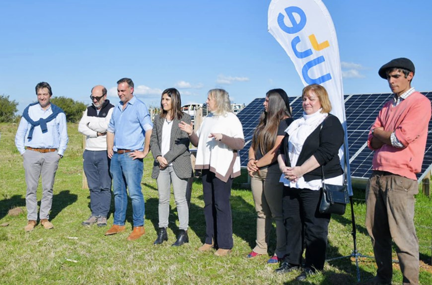 electrificación rural en Rocha y Lavalleja