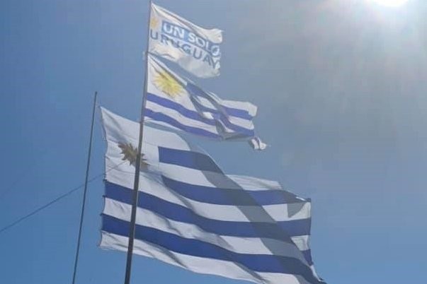 bandera un solo uruguay