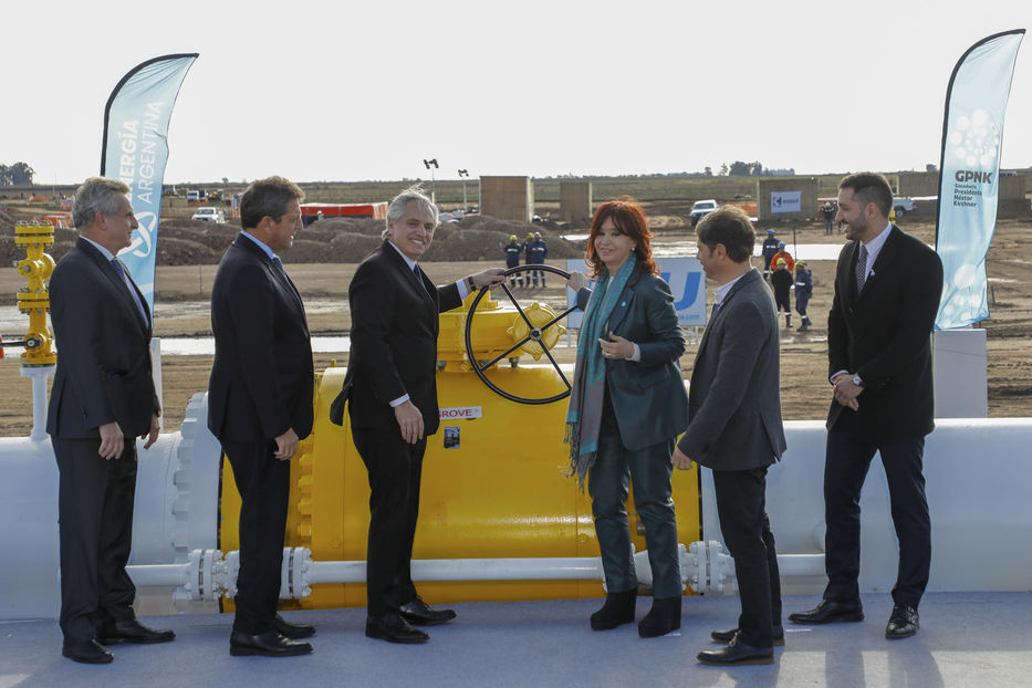 Argentina inauguró gasoducto