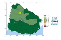Valores de agua en el suelo