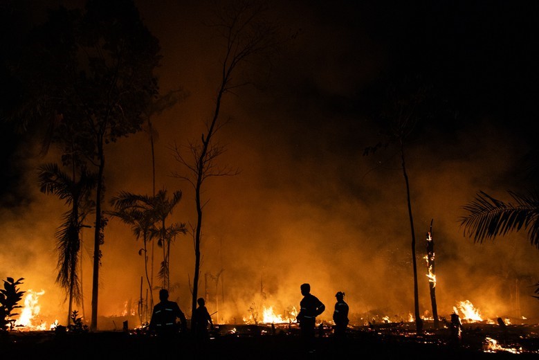 Incendios en Amazonia