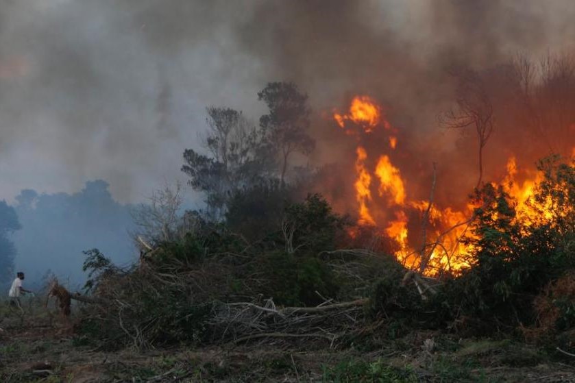 incendio playa