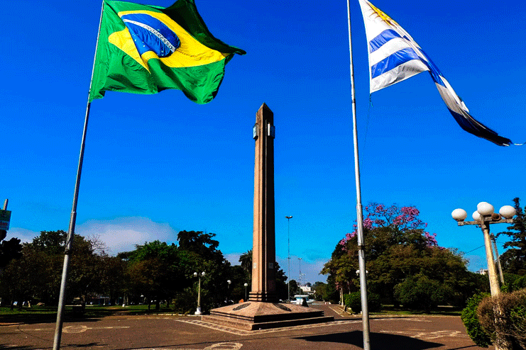 Rivera limite Brasil Uruguay
